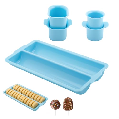 Complete Cake Pop Mold Set with Tray - Easy to Clean & Organize