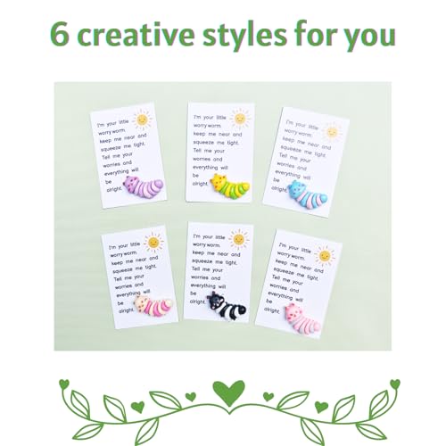 YOJO Pocket Hug Worm with Greeting Card - Emotional Support Gift