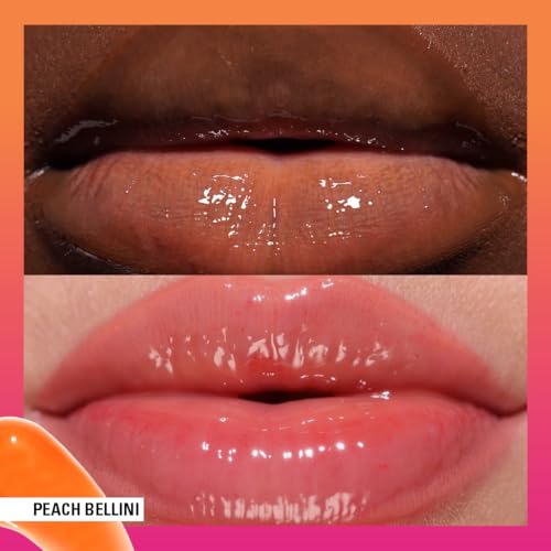 Revolution Juicy Peptide Lip Balm - Bellini Orange Sheer Tint