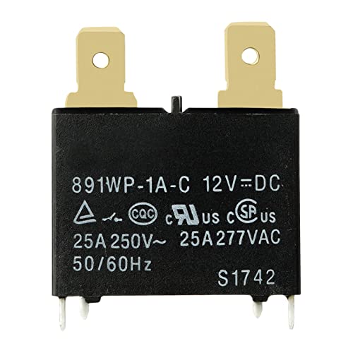 Song Chuan 891WP 12VDC 25A Power Relay for HVAC and Appliance Control