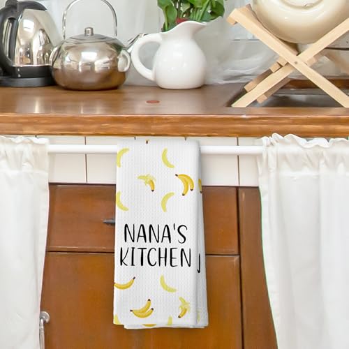 Funny Banana Kitchen Dish Towels - 16x24 in, Ideal Gifts for Grandma