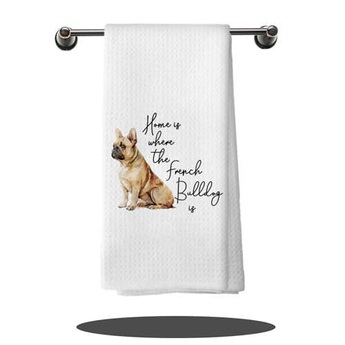 French Bulldog Kitchen Towels - Soft, Durable Dish Cloths