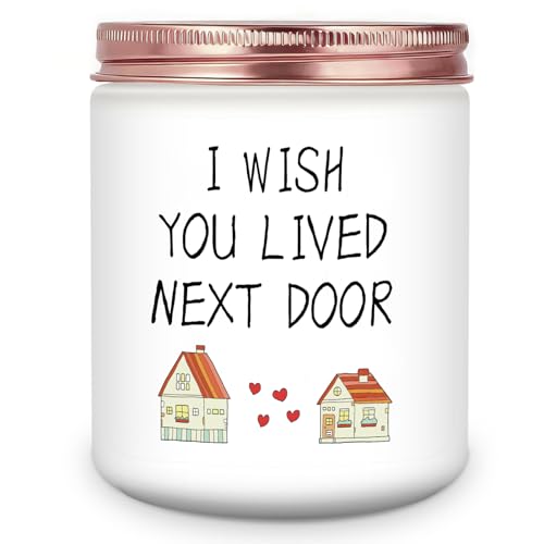 Funny Best Friend Candle - Lavender Scented Soy Wax Gift for Women, 9oz