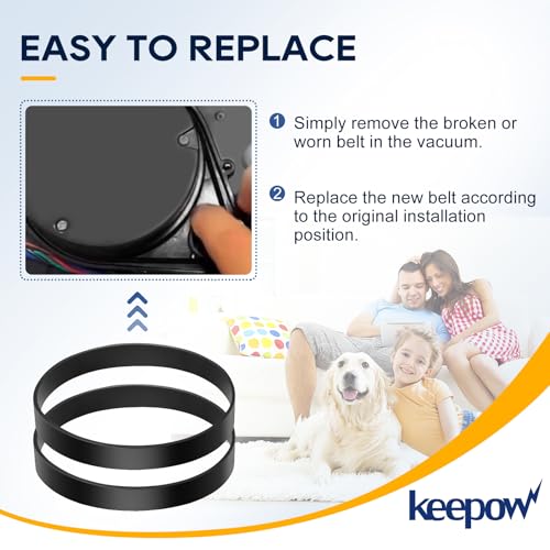 KEEPOW 2 Pack Vacuum Belt for Kenmore UB-1 4369591 Cleaner
