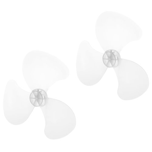 Baluue Replacement Fan Blades Set for Electric Fans 14 and 16 Inch Plastic 3-Leaf Blades Universal Fit for Pedestal and Standing Fans Heat Resistant Quiet Operation