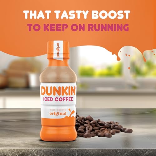 Dunkin' Donuts Original Iced Coffee, 13.7 fl oz - Refreshing Boost