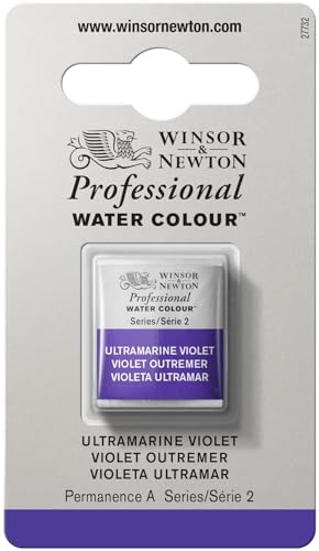 Winsor & Newton Professional Watercolor Half Pan - Ultramarine Violet