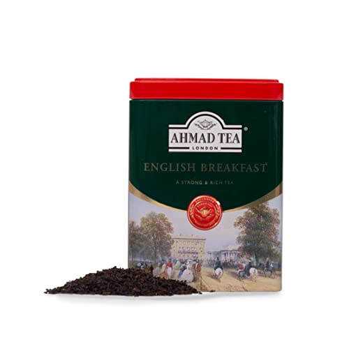 Ahmad Tea English Breakfast Caddy Gift Tin, 100g