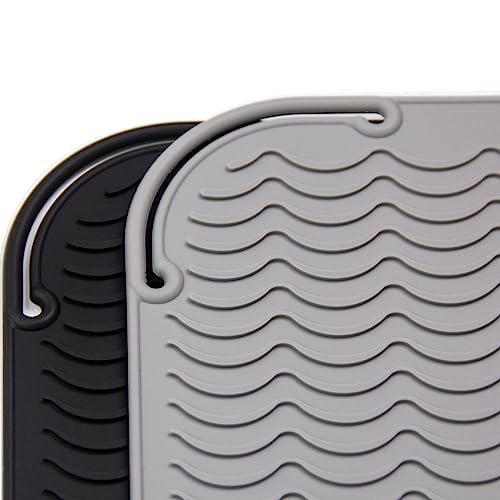 ANGENIL Large Heat Resistant Silicone Mat for Curling Iron & Hair Straightener