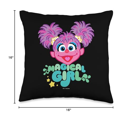 Sesame Street Abby Cadabby Magical Girl Throw Pillow