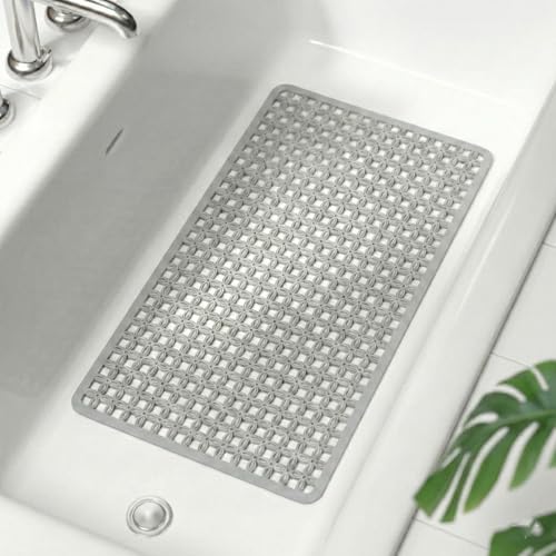 BEEHOMEE Non-Slip Baby Bath Mat - Cartoon Pattern 9, 27x15 Inch XL