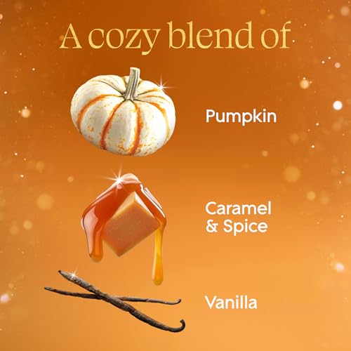 Glade PlugIns Air Freshener Starter Kit - Pumpkin & Ginger, 1 Warmer + 2 Refills