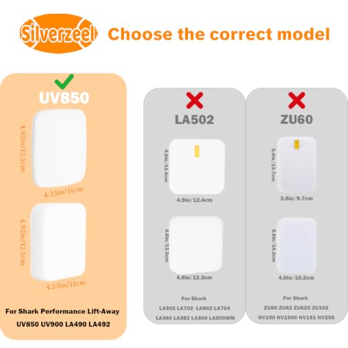 Shark UV850 Replacement Filter Kit - HEPA, Foam & Felt Filters