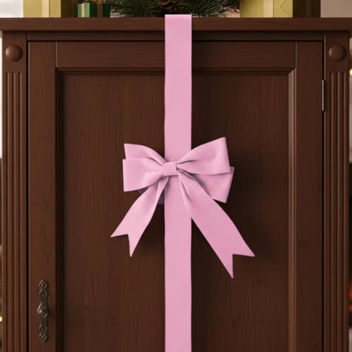 Christmas Housewarming Kitchen Gift Bows Set - Pink, 6 Pcs, One Size