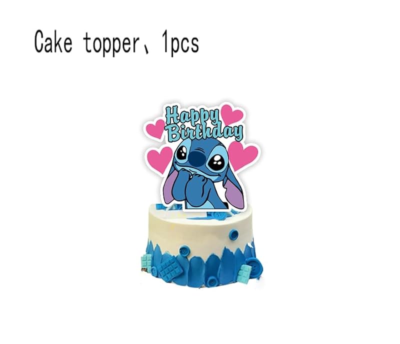 25PCS Cake Toppers for Cupcakes Birthday Party Decorations Losede