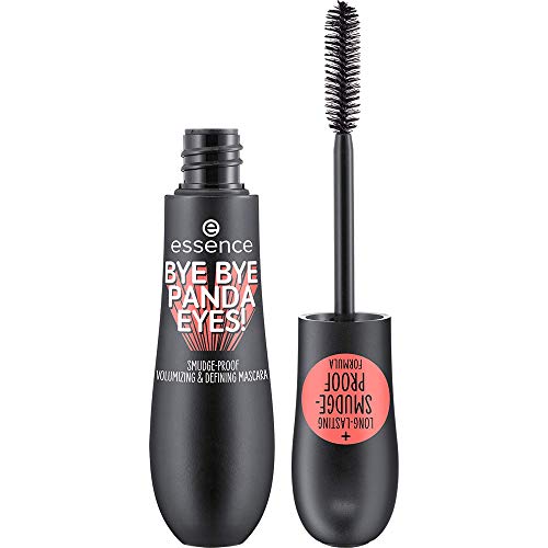Essence Bye Bye Panda Eyes Tubing Mascara Black Smudge-Proof Volumizing