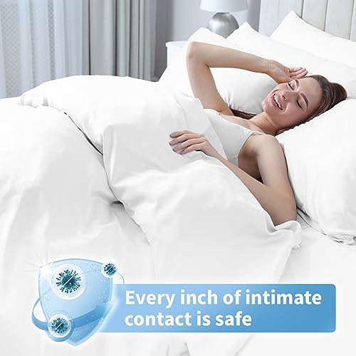 KIIS Travel-Safe Disposable Bed Sheet Set - King Size Bedding for Hotels