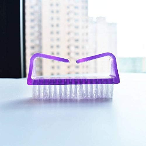 Leline's Handle Grip Nail Brush 2-Piece Set - Soft Bristle Dirt Remover