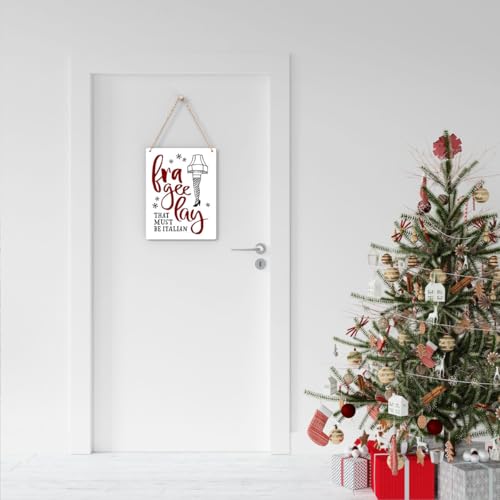 Funny Christmas Vacation Movie Sign - 8x10 Holiday Wall Decor - Festive Xmas Decoration