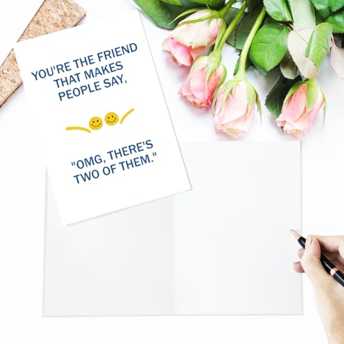 Funny Best Friend Birthday Card - Lighthearted Joke for Besties