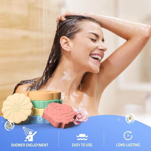 SeasonBliss Shower Steamers 6 Pack Aromatherapy Shower Bombs
