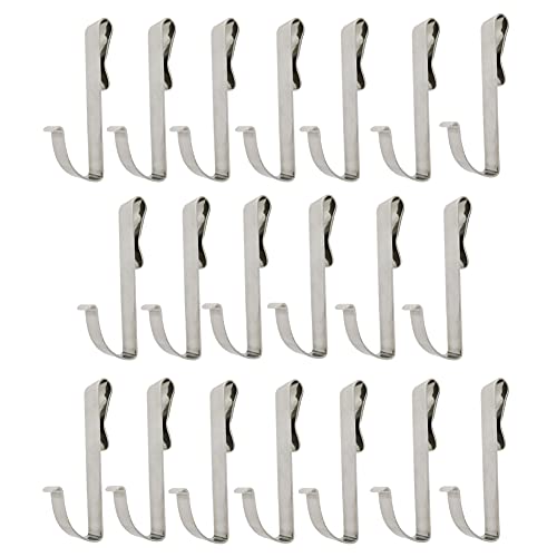 20 Pcs Heavy Duty Zinc Alloy S Hooks - 2.36 Inch Kitchen & Closet Hangers