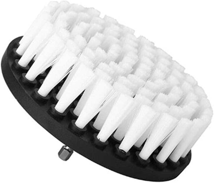 5-Inch Soft Bristle Drill Brush with Quick Change Shaft
