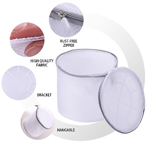 Bra Washing Bag Set - 2Pcs, 8" Lingerie Laundry Bags for Delicates
