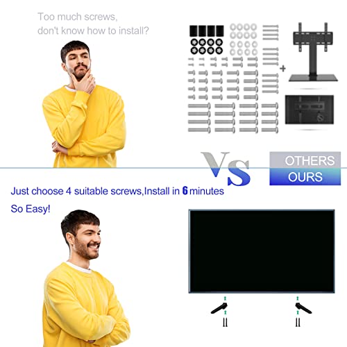 TCL Smart TV Stand Base for 28" to 65" TVs - Easy Install