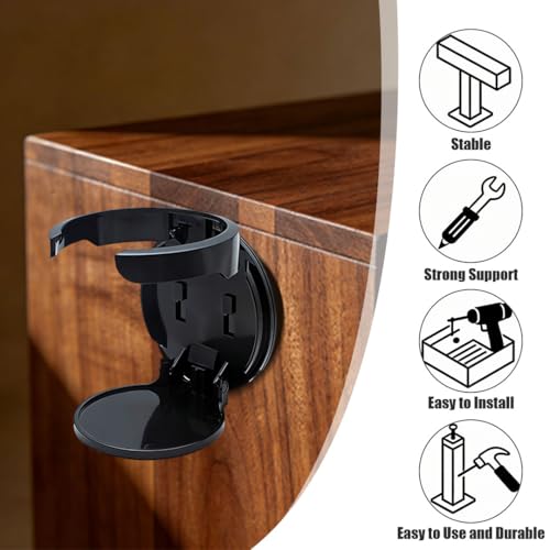 Foldable Wall Cup Holder for Stanley 30/40 oz Drinks - 2 Pack