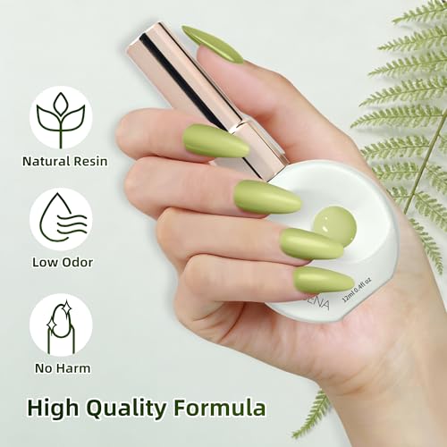 Woobena 12ml UV Gel Nail Polish Long Lasting Salon-Quality Color HEMA Free