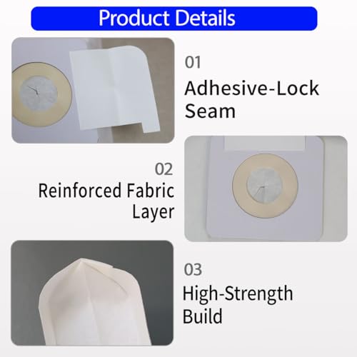 Bissell Style 7 Vacuum Bags - 5-Pack Replacement Bags for PowerForce & PowerGlide