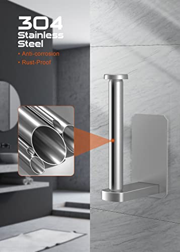 Anfly Brushed Nickel RV Toilet Paper Holder with Hooks