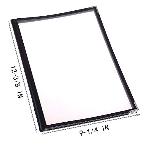 Restaurant Menu Cover A4 Book Style 4 Page 8 View Transparent PVC