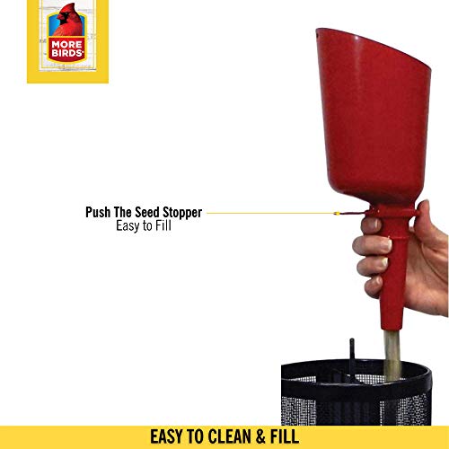 More Birds Ergonomic Seed Scoop - 1.33 lb Capacity