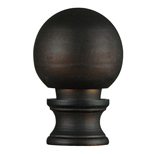 Westinghouse 1-1/2 Inch Ball Lamp Finial, Oil Rubbed Bronze Finish