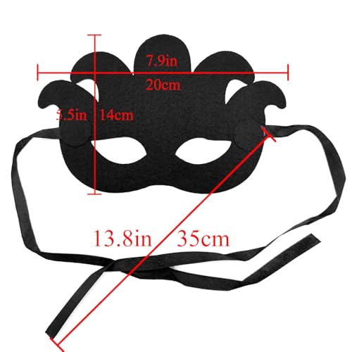 Lastclream Mardi Gras Sequin Mask Women Costume Fleur De Lis Party Lace-Up