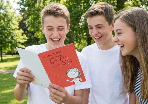 Funny Birthday Card for Teens - Viral 6 or 7 Meme Humor Greeting Card