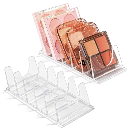 Makeup Organizer Set - 2 Slanted Eyeshadow Palette Holders