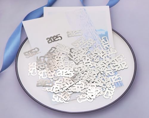 200pcs Glitter Confetti for New Year & Party Decor - Metallic Foil