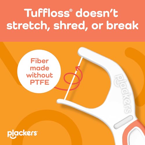 Plackers OrthoPick Dental Floss Picks for Braces, 36 Count