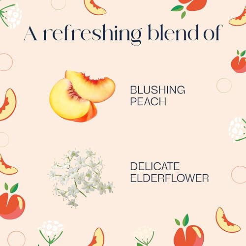 Glade PlugIns Scented Oil Refills, Juicy Peach & Elderflower, 1.34 Fl Oz