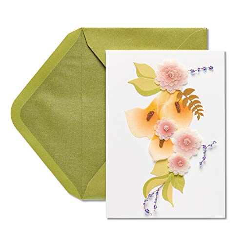 Very Special Happy Birthday Papyrus Handmade Birthday Card with Vellum & Gold Foil