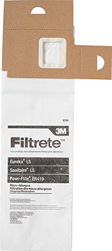 3M Filtrete Eureka Style LS Micro Allergen Vacuum Bags (Pack of 3)