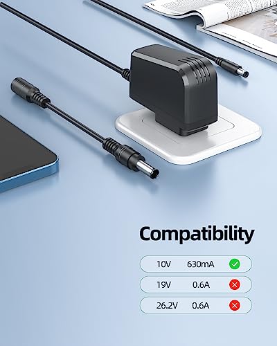 Superer 10V Replacement Power Adapter for Bissell Pet Stain Eraser Models 2837-3183