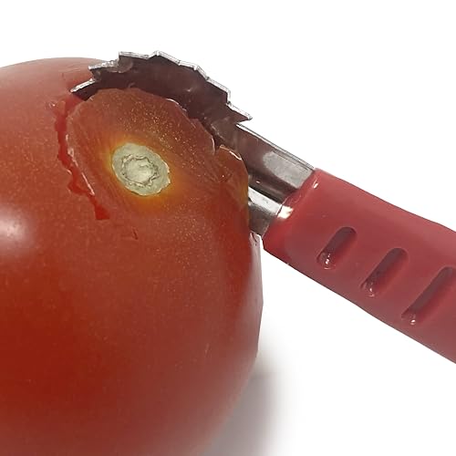 Norpro Stainless Steel Tomato & Strawberry Corer - Kitchen Tool for Canning & Food Prep