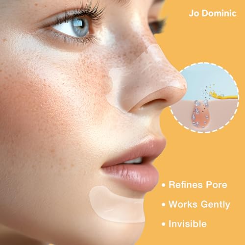 Jo Dominic Hydrocolloid Nose & Chin Pimple Patches – 15 Count