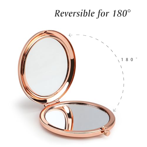 Inspirational Religious Compact Mirror Christian Gift for Women and Girls