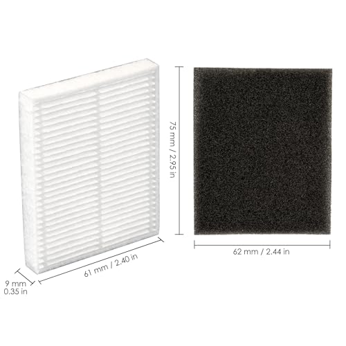 3-Pack HEPA & Foam Filters for Eufy L60/L50 Vacuum Cleaner