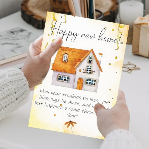 New Home Card - Double-Sided Housewarming Gift for Couples